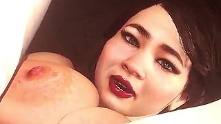 Mature Asian MILF Piledriver - 3D Porn