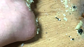 He Takes His Meal Thanks to My Feet...