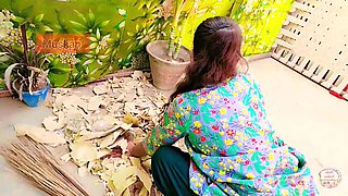 Indian aunty Muskan Rani caught in a scandalous viral movie featuring anal fun