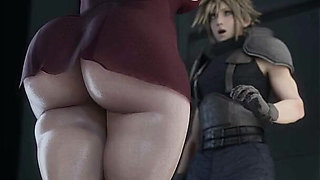 Scarlet final fantasy vii - big boobs milf seduces young man - MILF hentai 3 d porn anime porn comics