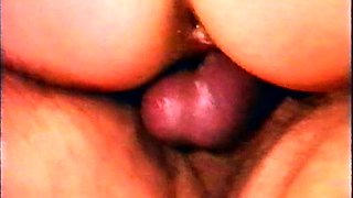 Young girl swallow old cum in a special blowjob