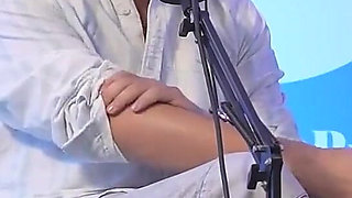 Better Than Her Toys! Mollysmith Squirts All Over the Sybian Machine on Juan Bustos Podcast