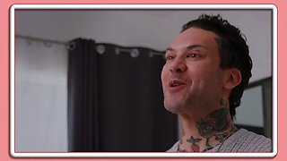 Blond vixen kathryn mae's raw vagina drilled by inked stud Small Hands