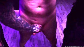 Pitiful slave humiliated and punished in femdom threesome