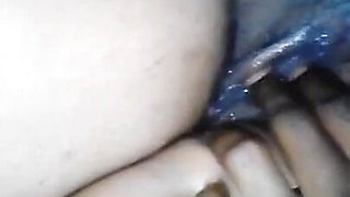 Squirting Giant Clit Pussy at Night