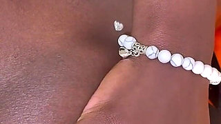 Petite Ebony Wife Loooves Anal - Creampied!