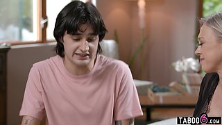 Son-in-law perverts rock hard on his grandmother step-mom