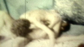 Vintage Cum Guzzlers Share Loads in Sepia Retro Orgy Classic