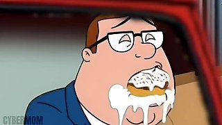 Anime Wife Cheats with BBC - Huge Black Cock Hentai Compilation - Busty 3D Netorare