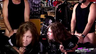Lavender Joys Biker Anal Ride