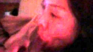 Dirty Chinese Mom's Blowjob