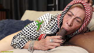 Real 77 Years Old Granny Ready for Deep Ass Fucking