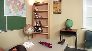 Hot Young Brunette Fucked Hard By The Teacher