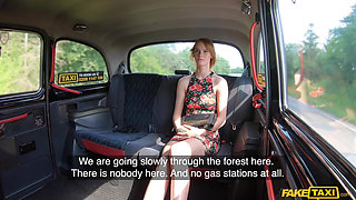 Fake Taxi - Peeping Cabbie Fucks Skinny Alt Redhead Ariela Donovan
