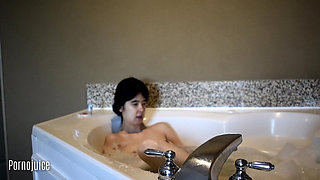 Asian Beauty Takes a Bubble Bath Starring Alexandria Wu