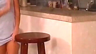 Red hair babe pissing masturbation