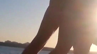 Wife Beach Vacation Sex and Suck Cock Twice