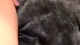 Amateur brunette teen does toy anal on her webcam