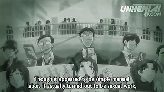 College Bathroom Group Sex: Hentai Anime