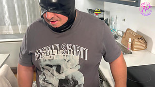 French Pegging - Real Femdom Strap-on Session with a Subscriber