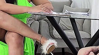 Hot Student Makes Nerd Do Her Homework