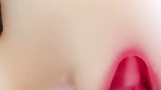 Dominafire Trains Chastity Slave with Tantaly Sex Doll