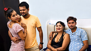 Indian Asian Desi Couples Having Sex Together Forsome video