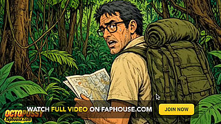 Jungle Cuckold. While the Husband Was Looking for the Trail Jungle, the Black Guy Was Fucking His White Wife