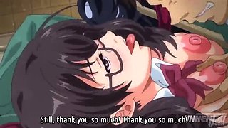 Hentai College Orgy: Public Bathroom Fuck Holes with Big Tits & Creampie