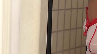 Naughty Nurse Love to Peep How Dosctor Works with Sexy Client