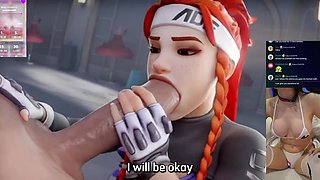 Can't concentrate on Overwatch pornography because talk keeps activating my wand