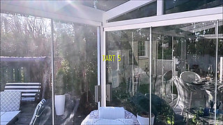 Hunk Buddy-bear Naked Sunbathing in the Veranda 5
