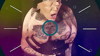 GloryholeSecrets - Tattooed Cutie Tiny Rhea Craves  Swallows Gloryhole Cum Fest