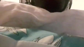 Laura throatfucked with a big lips gag has to swallow a huge load of cum