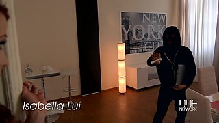 Caught In The Act: Maid Gets Fucked By Thief During Burglary