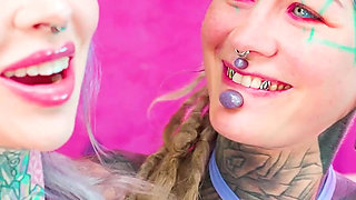 Hippie and Bimbo Anal Fuck with Crazy Toys