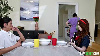 Nala Brooks Brags Her Pussy Drops Way More Fertile Drizzle Than Sisters in Bedroom
