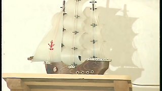 Skinny Babe Rides A Huge Cock Hard After Massage