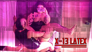 Hotel Sex Video Tape 2 - X13 Latex Con Curvy Nattasha
