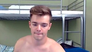 Soldier's Webcam Handjob