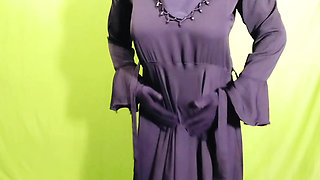 Beautiful Amena Bhabhi has sex indoors wearing a burqa and hijab