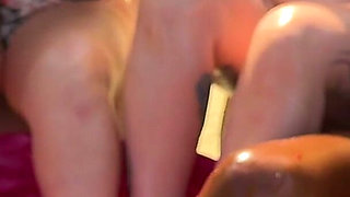 Five Cruel Goddesses Humiliate Your Tiny Dick with Jello Between Our Perfect Toes
