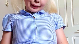 Ftv girl Brea superb blonde teen babe masturbating