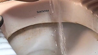 Beautiful Bhabhi Pissing Full Pussy Close-up Video