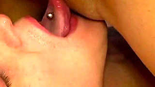 A Guy Gets a Big Dick in His Ass While Fucking a Slut's Pussy - They Cum Hard