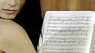 While the Student Plays the Piano, the Music Teacher Fucks His Friend on the Couch