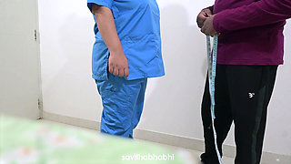 Indian Nurse Tina Bhabhi Having Sex with Tailor