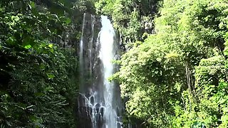 Amateur blonde slut outdoor banging following picnic