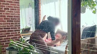 Busty blond cuckold white milf was fucking that bbc like