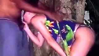 Hot Married Woman Went Out For A Walk And Ended Up At The Gifted Mans Court And Even Try Milk In The Square